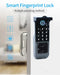 Waterproof WiFi & Bluetooth Enabled Digital Door Lock with Multiple Unlocking Options