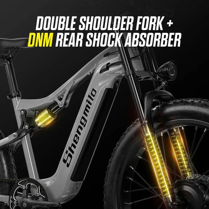 Electric-Mountain-Bike-With-48V-175Ah-Samsung-Lithium-Battery