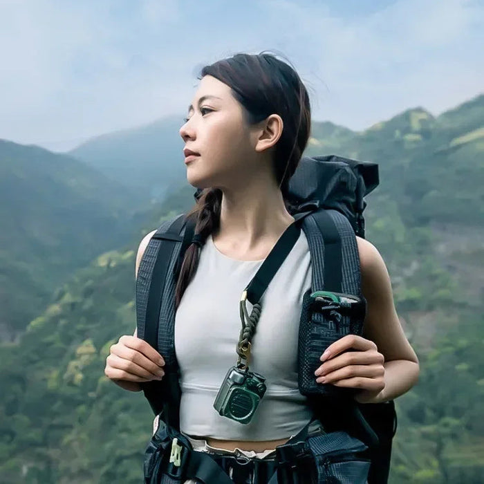 Compact Waterproof Bluetooth Speaker for Travel & Hiking