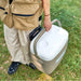 Versatile Storage Options with Side and Front Pockets