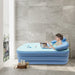  Blow-Up Ice Bath Tub with Cushion and Coaster 