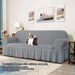  Elastic and stretchable, this sofa cover ensures a snug fit on 1-seater sofas (90-140cm), staying securely in place to prevent slips and wrinkles 