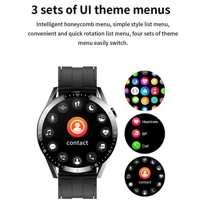 Waterproof Health Smartwatch with Calorie Tracker and Activity Tracker