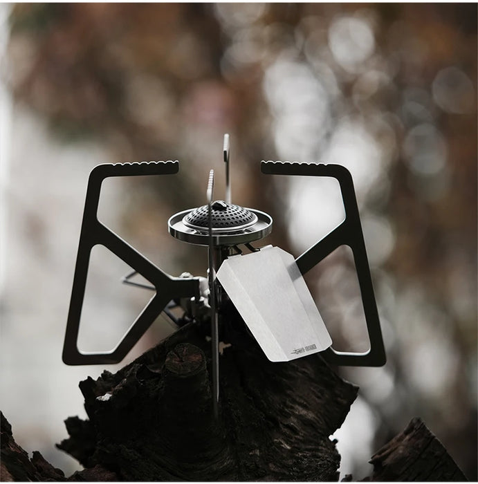Outdoor Travel Stove with Adjustable Flame