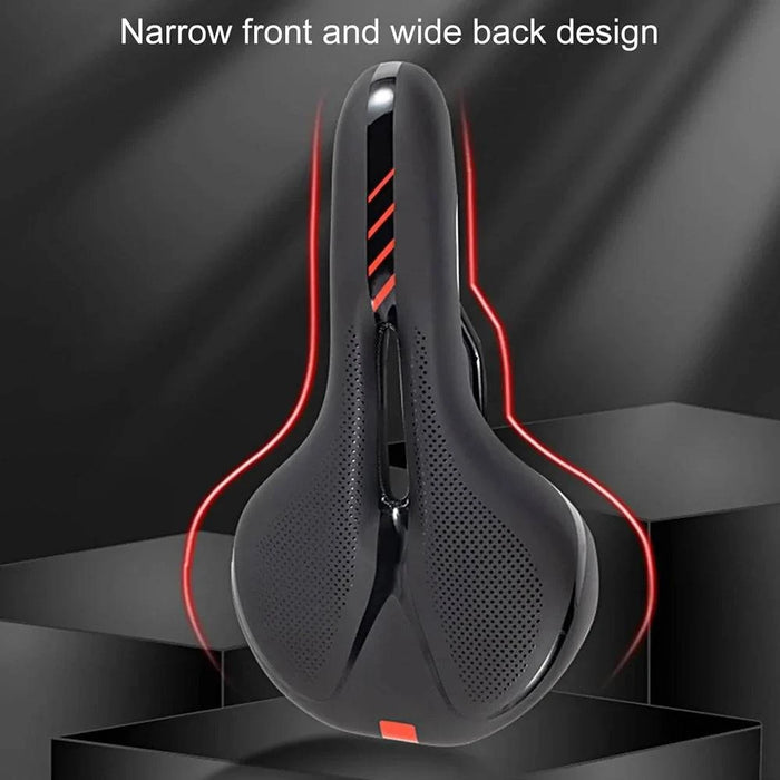 Moisture-Wicking, Shock-Absorbing Fabric for Dry, Comfortable Rides