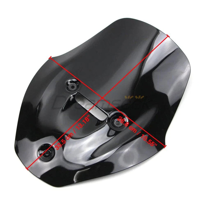 Reduces wind speed and airflow for a more comfortable ride