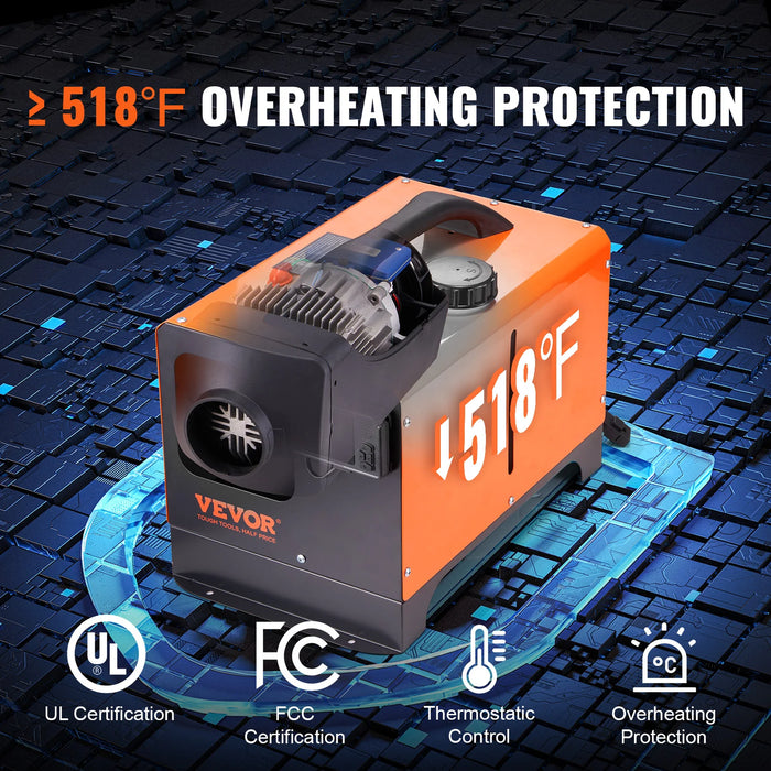 Quiet operation with silencer technology for minimal noise