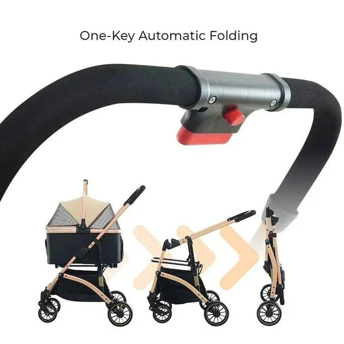 Compact and easy to fold for convenient storage and travel