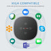 USB Conference Speaker with Omnidirectional Microphone & LED Controls – 803 allowing easy volume adjustment and mute functionality with LED indicator and touch controls