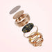 Snake Black and Silver Long Distance Touch Light Up Vibrating Bracelets for Couples water-resistant for daily use