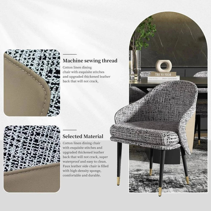 Compact size ideal for dining rooms, kitchens, or living spaces