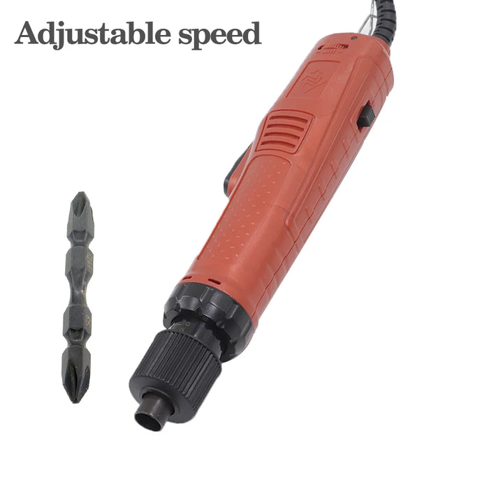 Electric screwdriver with brushless motor for durability and low maintenance