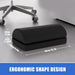 Adjustable memory foam foot rest under desk ergonomic support for home office travel