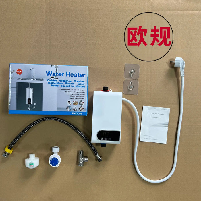 Mini Instant Hot Water Heater for Kitchen - With Accessory 1