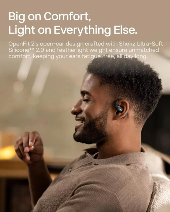 Open-Ear Bluetooth Headphones with 48-Hour Playback