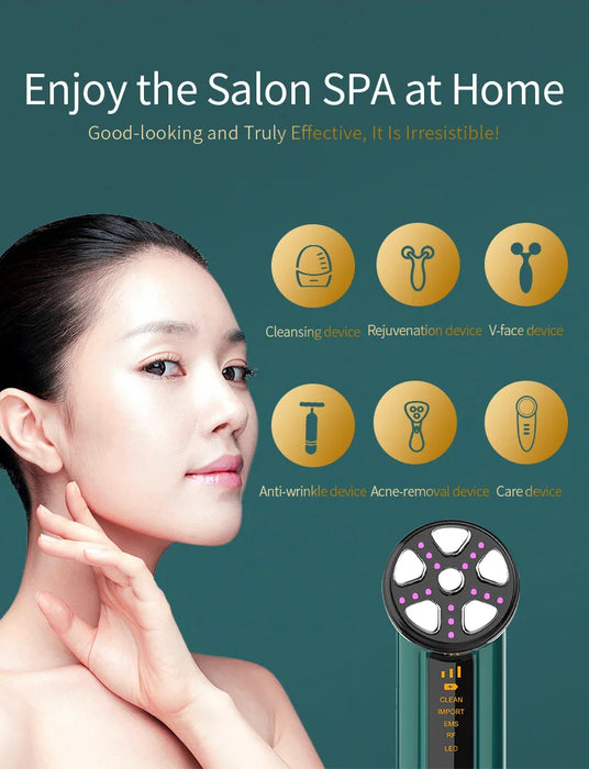  Frequency conversion microcurrent technology for smoother, fuller skin 