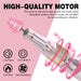 Nail Drill 40000RPM Pink Cordless Electric File for Acrylic and Gel Nails - Professional high-speed nail drill for precise and efficient acrylic and gel nail filing