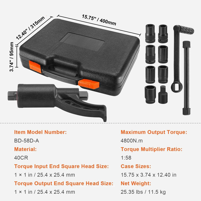 Versatile Set for Mechanics, DIY Enthusiasts, and High-Torque Jobs