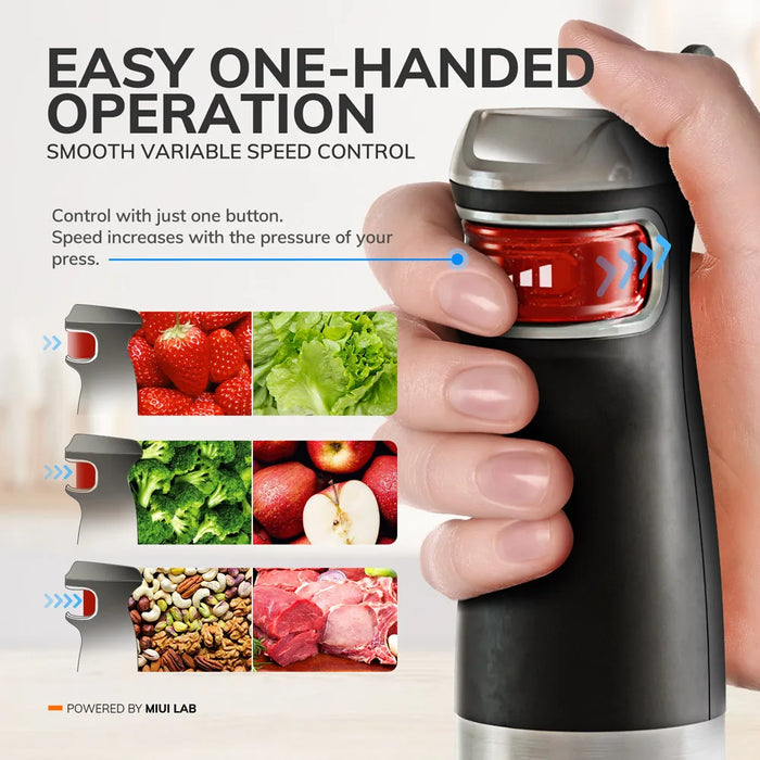 Powerful 1200W Multi-Purpose Handheld Stick Blender for Kitchen
