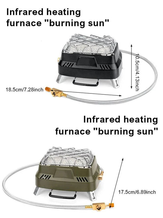 High Power Output Infrared Heating Stove for fast cooking in cold climates