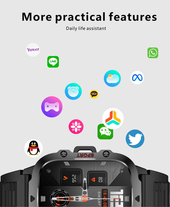 100+ sports modes for fitness tracking