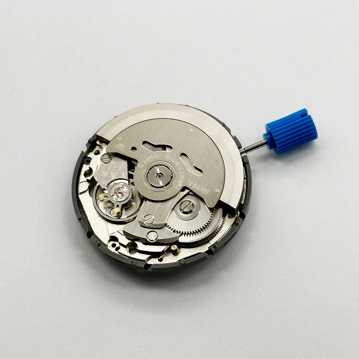 Japan Genuine NH35 Automatic Mechanical Movement High Accuracy 24 Jewels Mod Watch Replacement NH35A Date at 3:00 - A detailed view of the Japan Genuine NH35 Automatic Mechanical Movement Watch