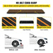 Provides ample room for safely routing power lines, hoses, and network cables