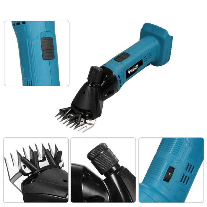 300W Cordless Electric Wool Shears for Sheep – No Battery
