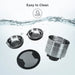 45L Automatic WiFi Pet Feeder - White with Stainless Steel Bowls - Convenient and stylish pet feeder for automatic feeding with WiFi connectivity