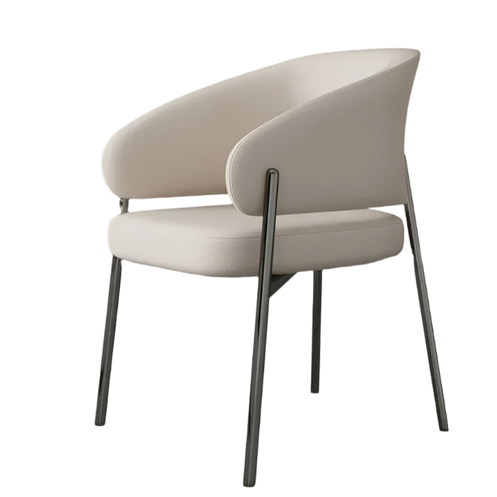 Luxury PU Leather Armchair for Kitchen & Dining Room