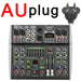 Mini 6 Channel Sound Mixing Console Bluetooth 99 DSP Effects USB Audio Mixer - FLUXA