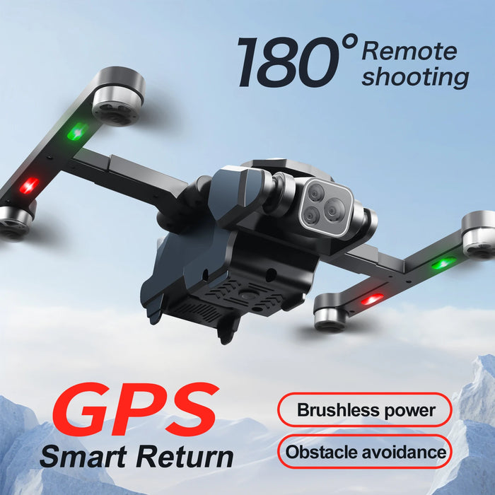 S188 MAX GPS Drone with 4K Dual Cameras & Obstacle Avoidance
