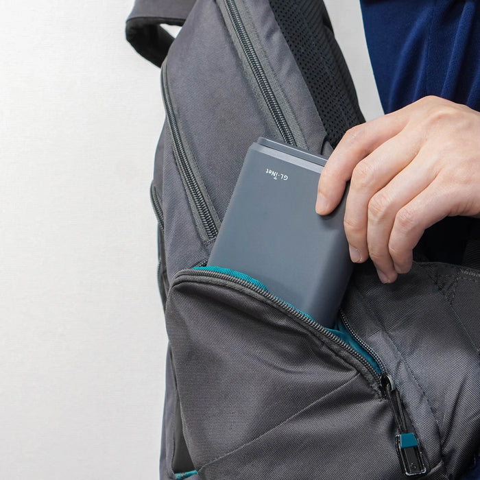 Portable Wi-Fi 6 Travel Router with VPN and USB