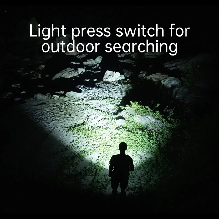 Waterproof 3600LM LED Flashlight, 10000mAh Battery, Outdoor Use