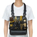 
Barber chest bag made of high-quality PU leather in black color