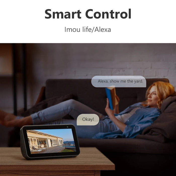 4MP Dual Antenna Wireless Security Cameras for Outdoor Use