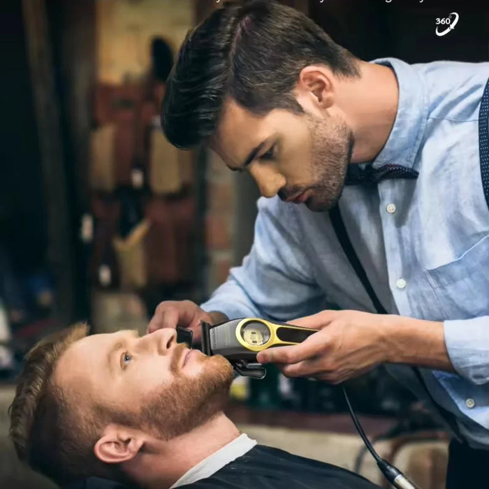 Hair Clipper Magnetic Levitation Motor Trimmer 6000RPM with Charging Base for Men with box