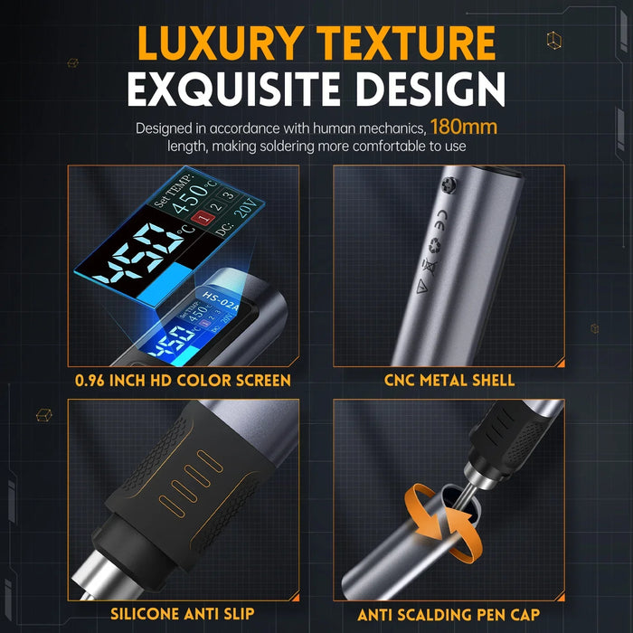 Ergonomic Lightweight Design for Comfortable Extended Use