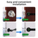 6 Unlocking Methods – Tuya APP, Bluetooth, Fingerprint, IC Card, Password, and Mechanical Key