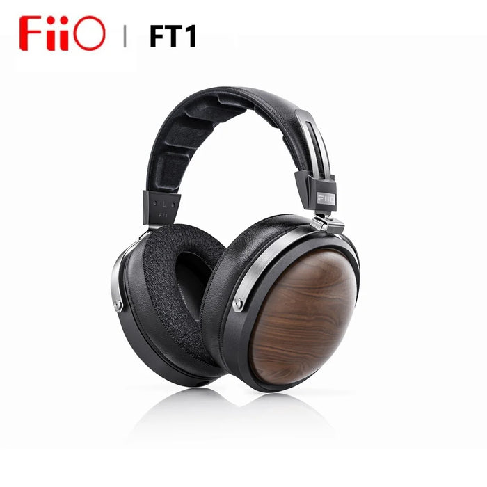Studio-Grade Over-Ear Wired Headphones with Nanowood