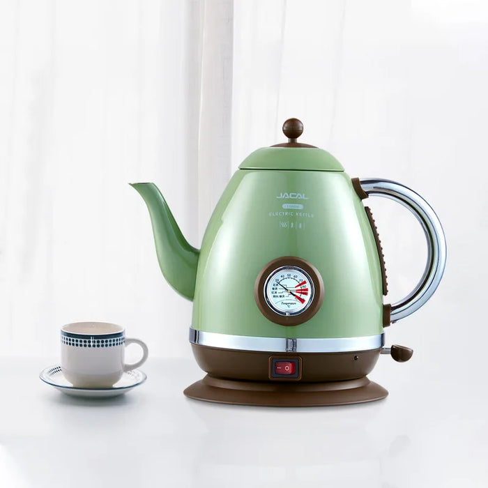 1.5L Electric Kettle 1500W Stainless Steel with Thermometer