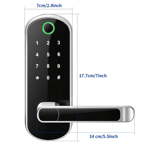 Keyless entry and advanced security features for homes and offices