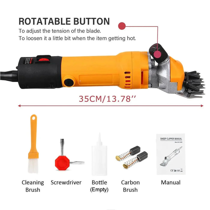 High-Power 2500W Electric Wool Shear Machine for Shearing