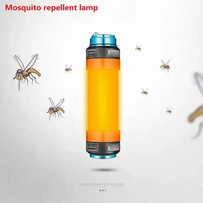Portable LED Camping Light - USB Rechargeable Waterproof Lantern (D15) - FLUXA