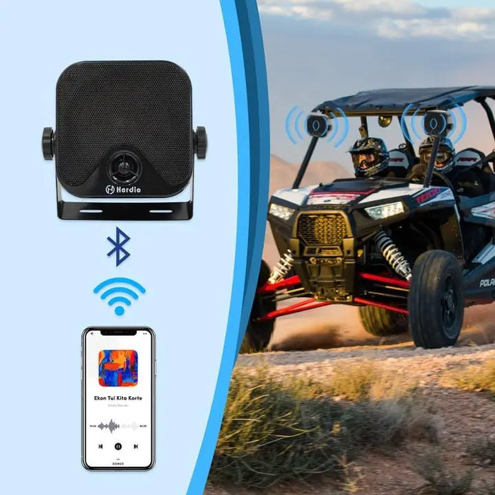 Outdoor Bluetooth Speakers with IP66 Waterproof Rating