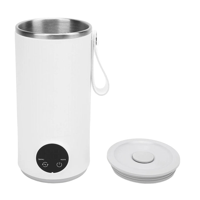 Electric Kettle 400ml Cordless Portable Fast Heating Stainless Steel for Travel and Outdoor Use