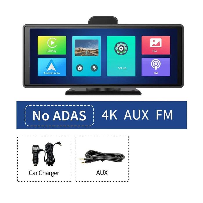 Hands-free voice control of features via Siri or Google Assistant, with Bluetooth for wireless music playback
