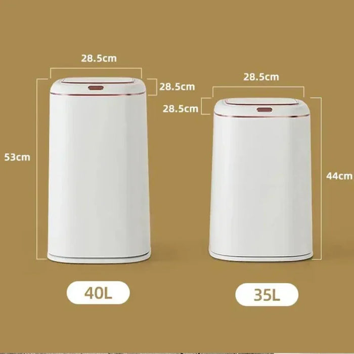 45L Induction Electric Waste Bin for Kitchen & Bathroom