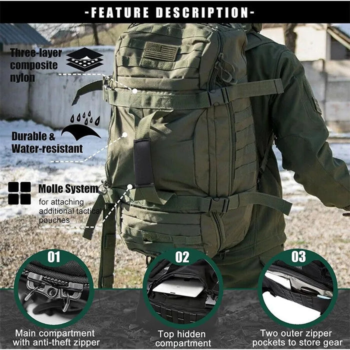 Outdoor Travel Backpack for Men