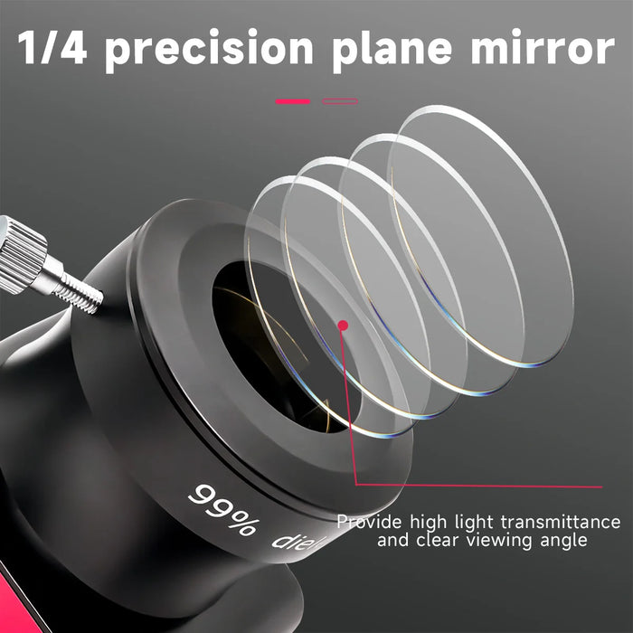 1.25"/2" Zenith Mirror with 99% Reflectivity for Telescopes